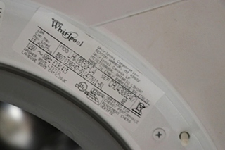 USED RV/MOTORHOME WHIRLPOOL WASHER LHW0050FG4 FOR SALE