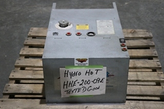 USED HHE-200-09E HYDRO-HOT RV HEATING SYSTEM FOR SALE