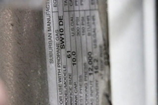 USED SW10DE SUBURBAN WATER HEATER