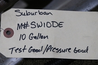 USED SUBURBAN SW10DE 10 GALLON WATER HEATER