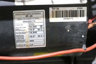 USED SUBURBAN RV FURNACE SF-20