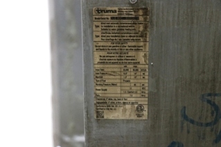 USED RV DLE60C TRUMA INSTA WATER HEATER