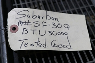 USED SF-30Q RV SUBURBAN FURNACE