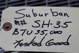 USED RV SF-35 SUBURBAN FURNACE