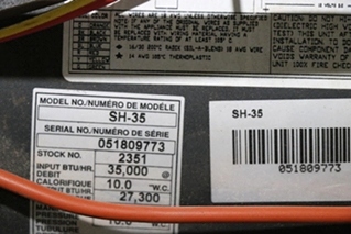 USED RV SF-35 SUBURBAN FURNACE