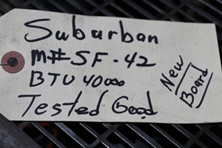 USED SUBURBAN SF-42 RV FURNACE