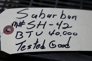 USED SUBURBAN RV SH-42 FURNACE