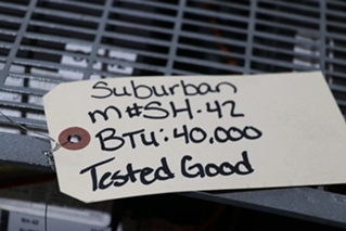 USED SH-42 SUBURBAN MOTORHOME FURNACE