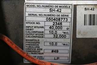 USED SUBURBAN SH-42 FURNACE