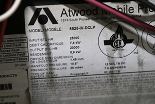 USED ATWOOD 8525-IV-DCLP FURNACE