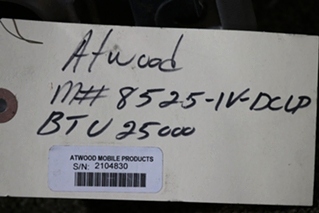 USED ATWOOD 8525-IV-DCLP FURNACE