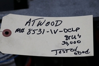 USED ATWOOD FURNACE 8531-IV-DCLP