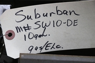 USED SUBURBAN SW10DE WATER HEATER