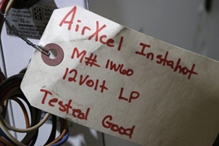 USED IW60 AIRXCEL DEMAND WATER HEATER