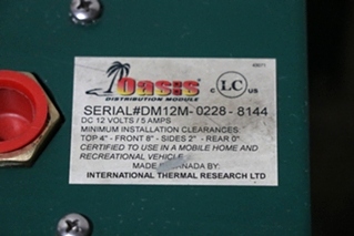 USED OASIS DISTRIBUTION MODULE