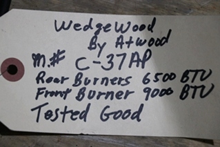 USED C-37AP WEDGEWOOD BY ATWOOD COOKTOP