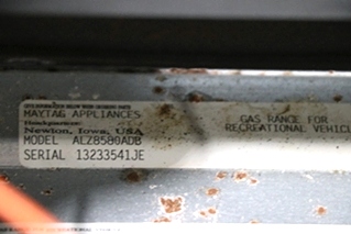 USED AMANA 3 BURNER COOK TOP ALZ8580ADB