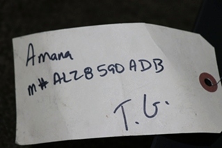 USED AMANA ALZ8590ADB 2 BURNER COOK TOP