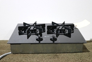 USED AMANA ALZ8590ADB 2 BURNER COOK TOP