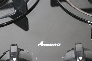 USED AMANA ALZ8590ADB 2 BURNER COOK TOP
