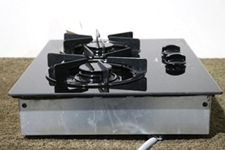 USED AMANA ALZ8590ADB 2 BURNER COOK TOP