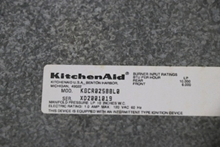 USED KITCHENAID GLASS COOK TOP KGCR025BBL0