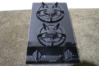 USED KITCHENAID GLASS COOK TOP KGCR025BBL0