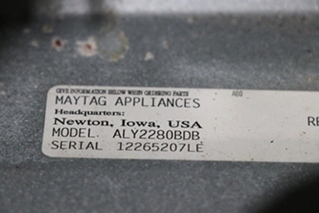 USED AMANA OVEN ALY2280BDB